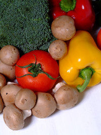 verduras saudáveis